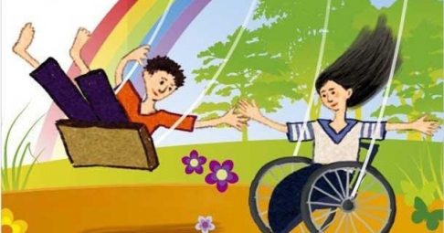 В Сливен откриха площадка оборудвана с уреди за деца с увреждания 
