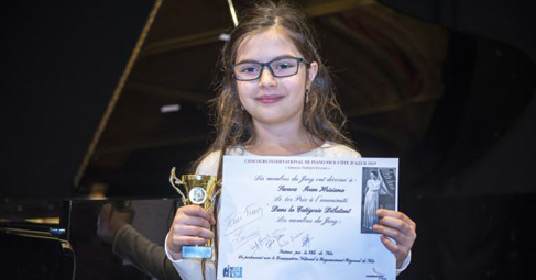 Малка музикантка от Пловдив със световно признание на международeн клавирен конкурс