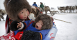 Забавачка, теглена от елени или как в Сибир подготвят децата за училище