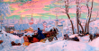 Поразителната зима в картините на руските художници