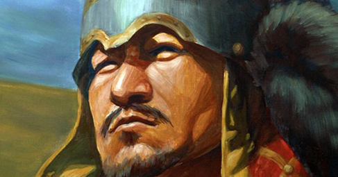 Темуджин се родил в далечните монголски степи в семейството на