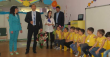 Децата от ДГ „Бреза“ в Пловдив участваха в открит урок с интерактивен под