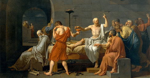 Сократ е древногръцки философ, един от най-важните символи на западната